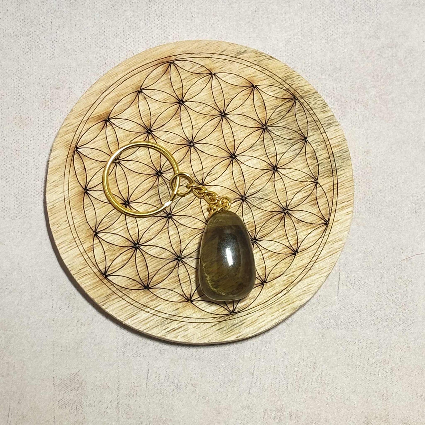 Porte-clé Œil Tigre