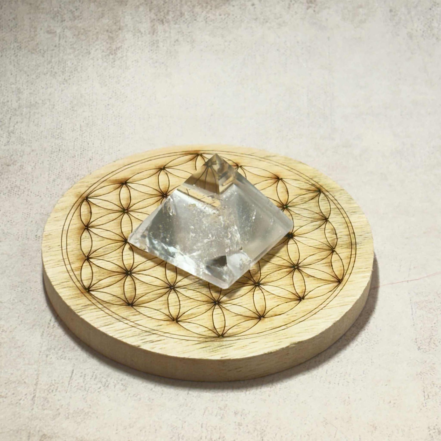 Pyramide en Cristal de Roche