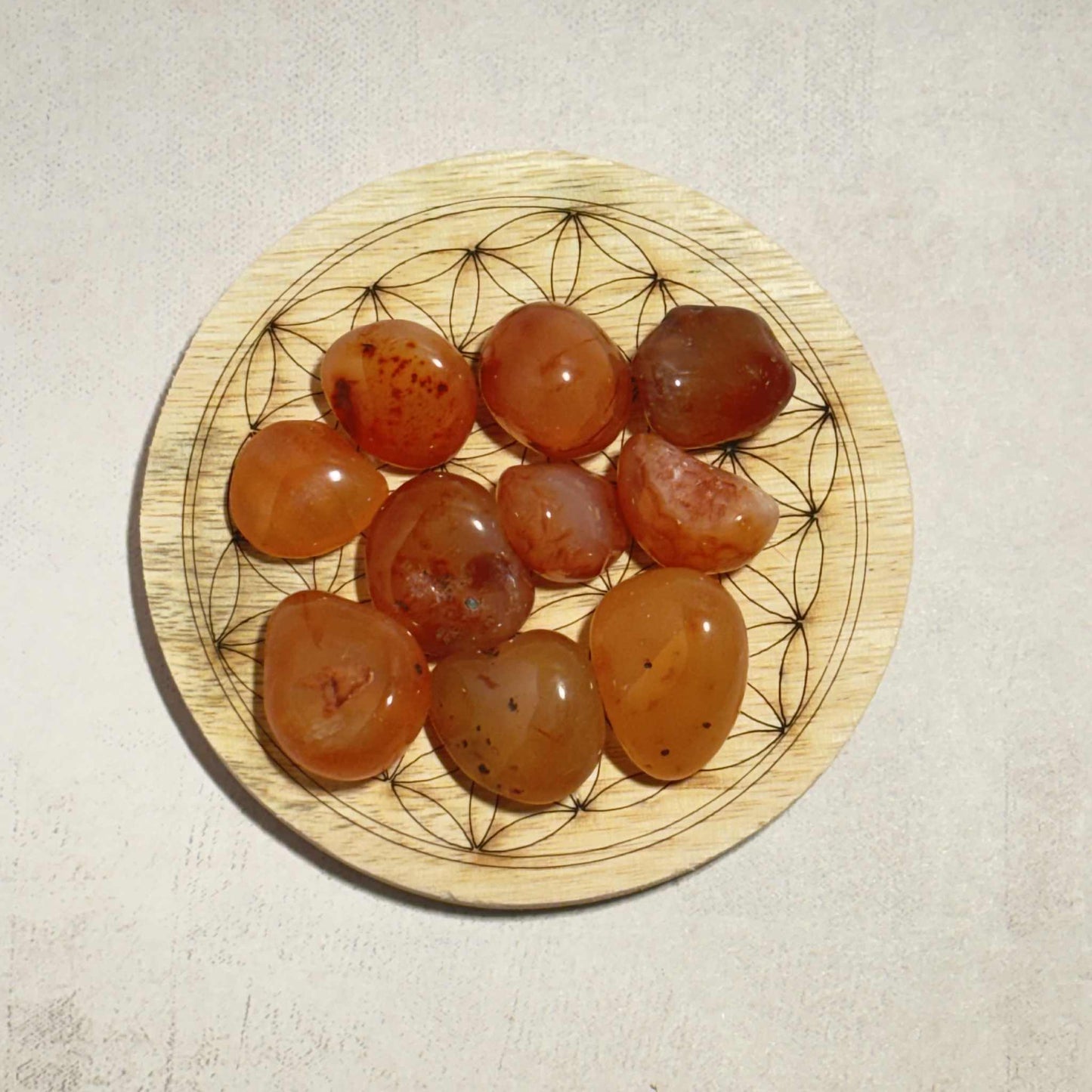 Pierre Roulée Cornaline