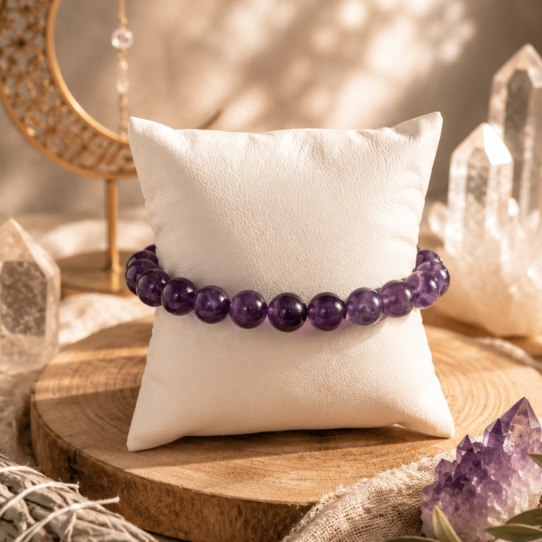 Bracelet en Améthyste