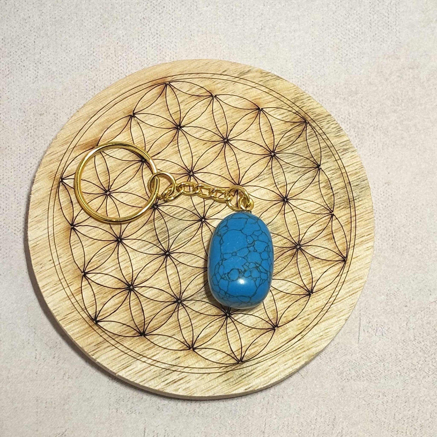 Porte-clé Turquoise