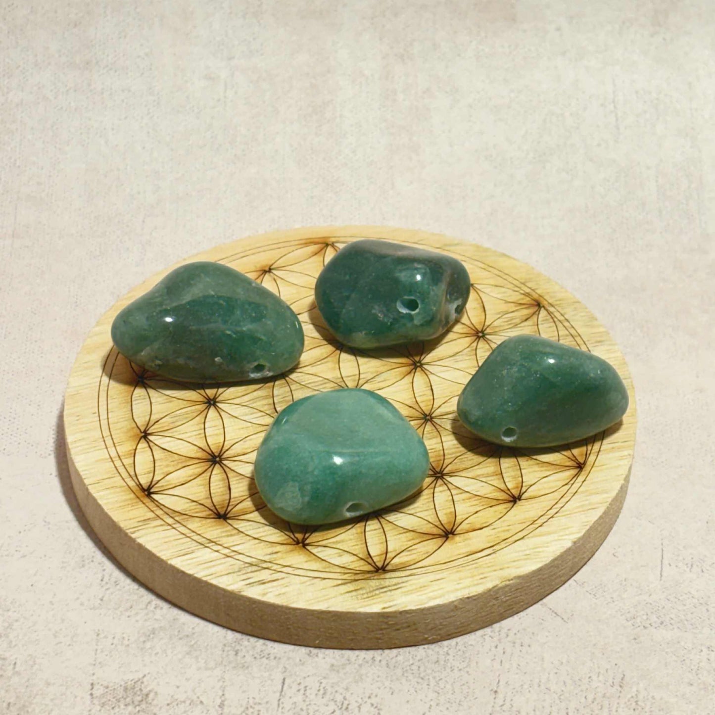 Pendentif Aventurine Percée