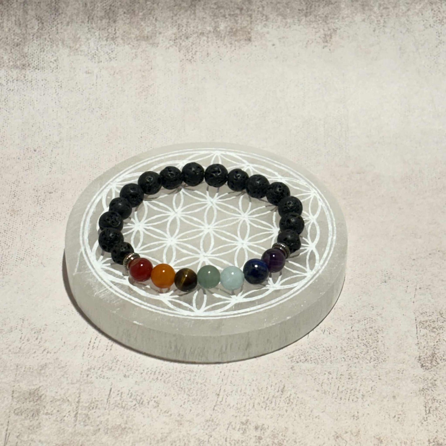 Bracelet 7 Chakras Lave