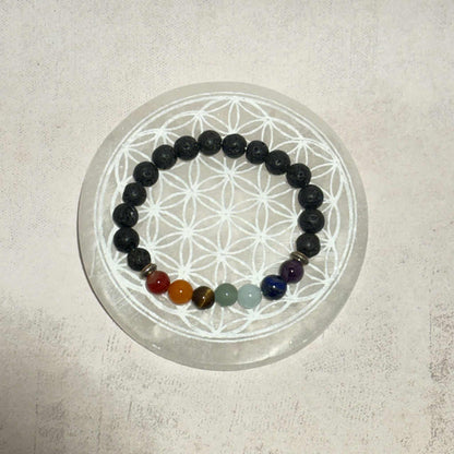 Bracelet 7 Chakras Lave