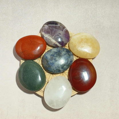 Pochette Galets 7 Chakras