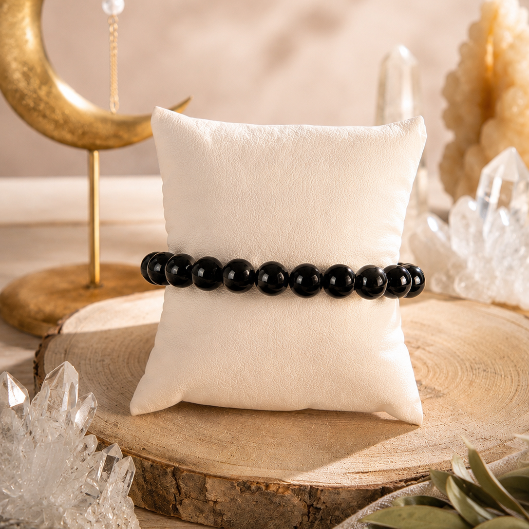 Bracelet Onyx Noir