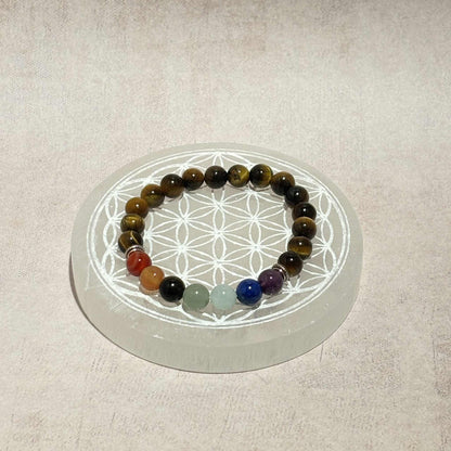 Bracelet 7 Chakras Tigre