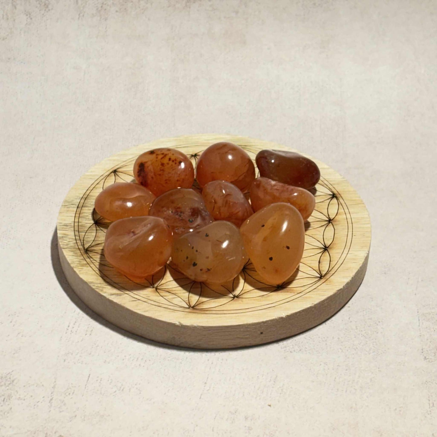 Pierre Roulée Cornaline