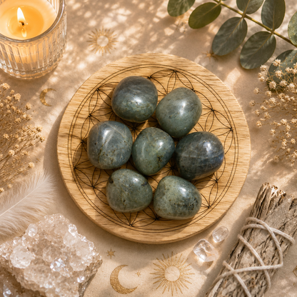 Pierre Roulée Labradorite