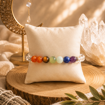 Bracelet 7 Chakras Cristal