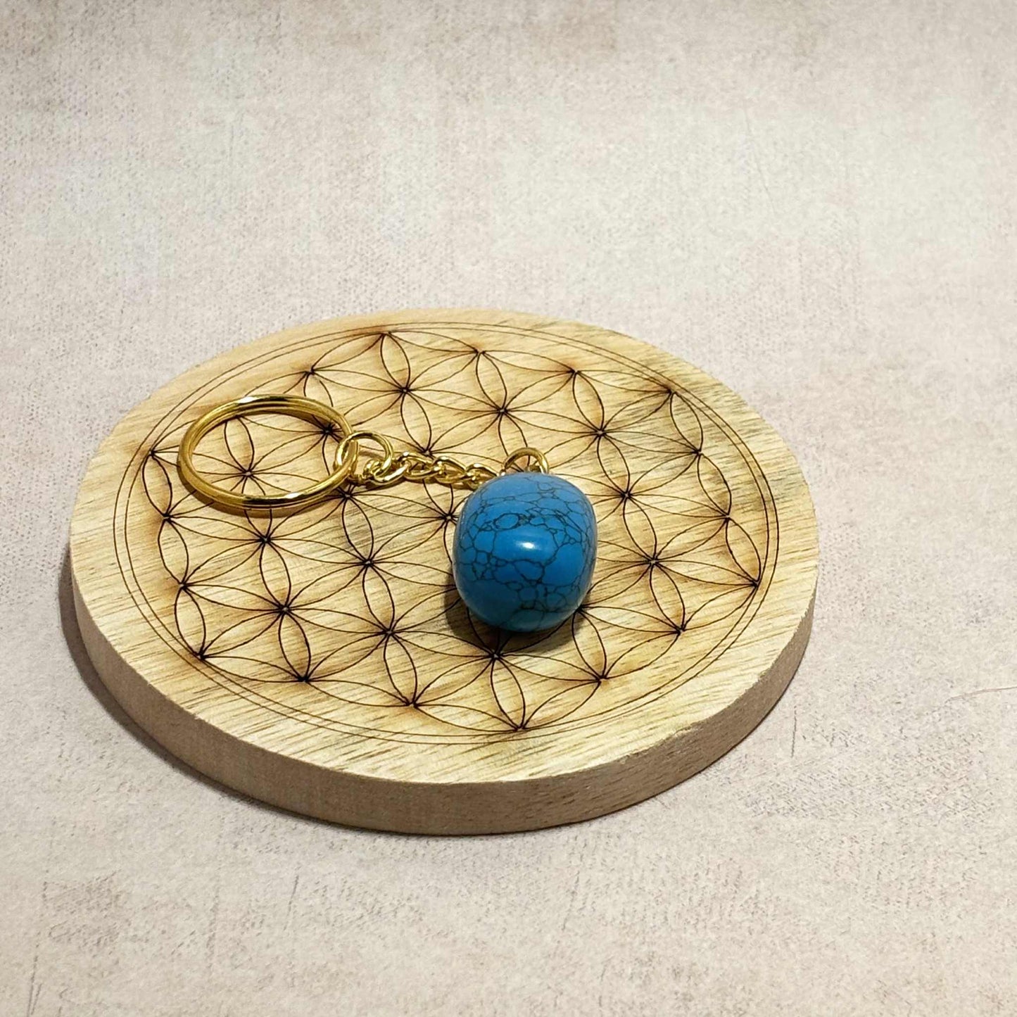 Porte-clé Turquoise