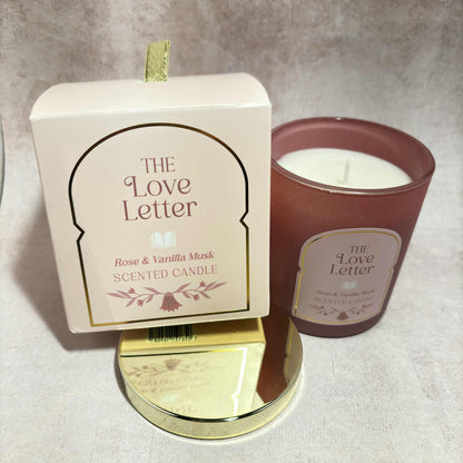 Bougie Lettre d’Amour