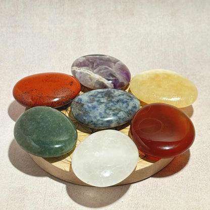 Pochette Galets 7 Chakras
